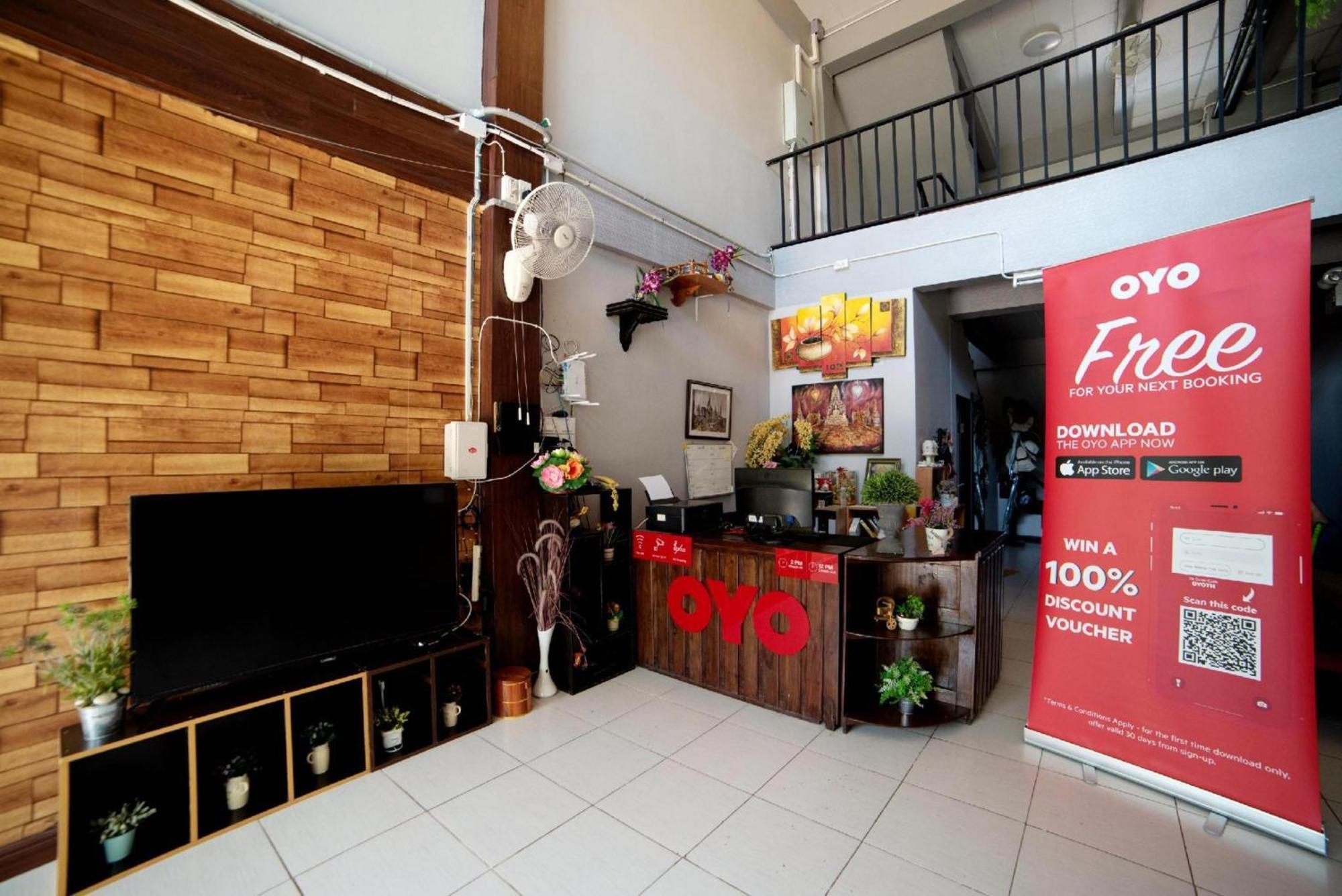 Oyo 465 Krung Kao Traveller Lodge Phra Nakhon Si Ayutthaya Dış mekan fotoğraf