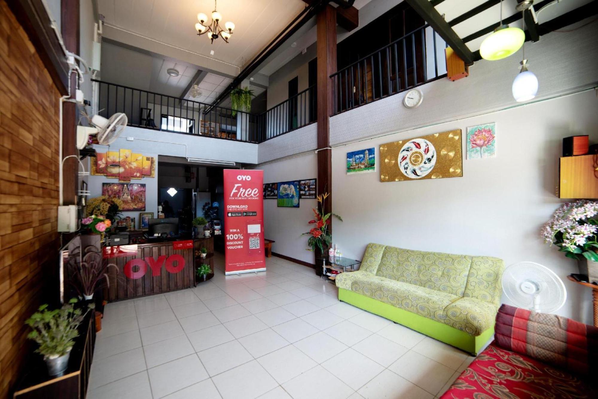 Oyo 465 Krung Kao Traveller Lodge Phra Nakhon Si Ayutthaya Dış mekan fotoğraf
